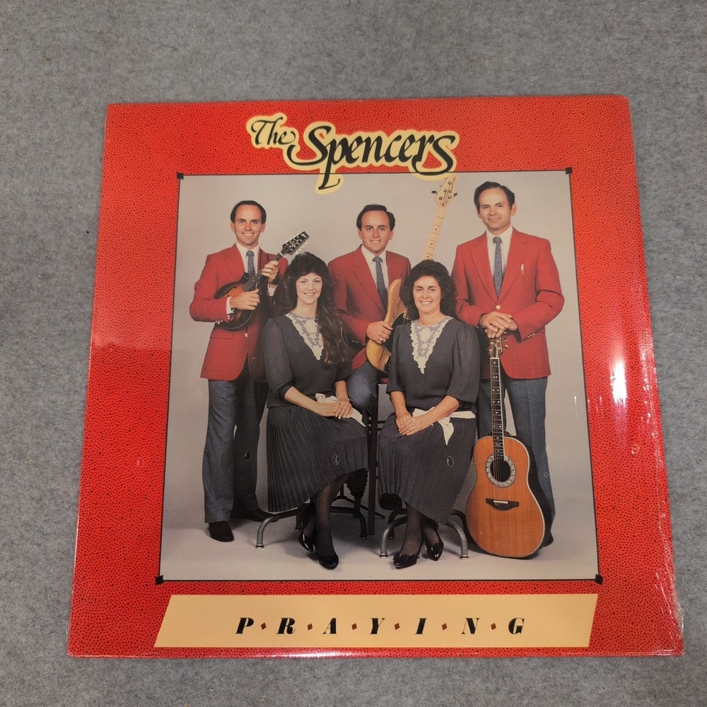 The Spencers Praying Vinyl LP Record Morning Star MST-4062 Southern Gospel VG - Picture 1 of 2
